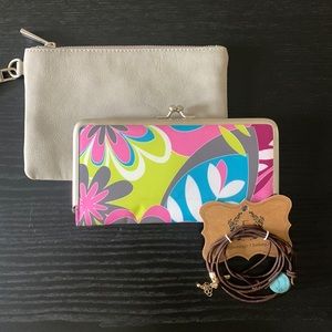 Small Purse, Wallet and Necklace